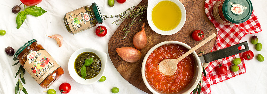 salsas y pesto