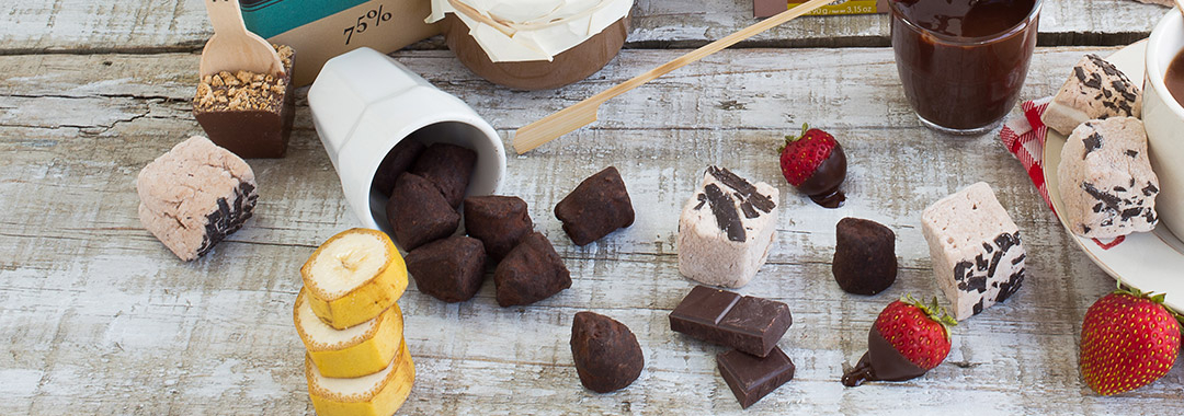 trufas de chocolate