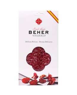 Salchichón de Bellota - cortado - Beher