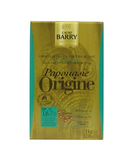 Chocolate de cobertura con leche de Papuasia 35,7% - Barry