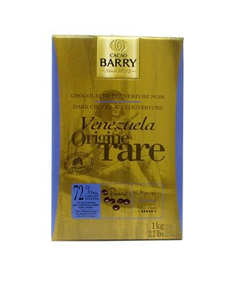 Chocolate de cobertura negro de Venezuela 72% - Barry