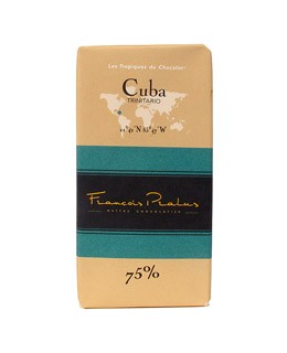 Tableta chocolate negro Cuba - Pralus