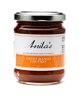 Chutney dulce de Mango - Anila's