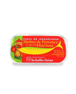 Filetes de caballa con hierbas provenzales y harissa - La Belle-Iloise