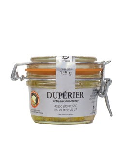 Foie gras de pato entero 120 g - Dupérier