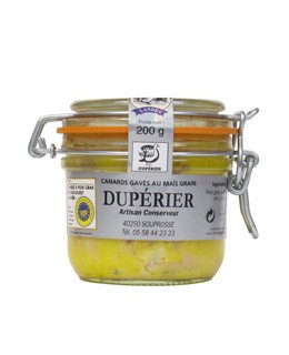 Foie gras de pato entero 200 g - Dupérier