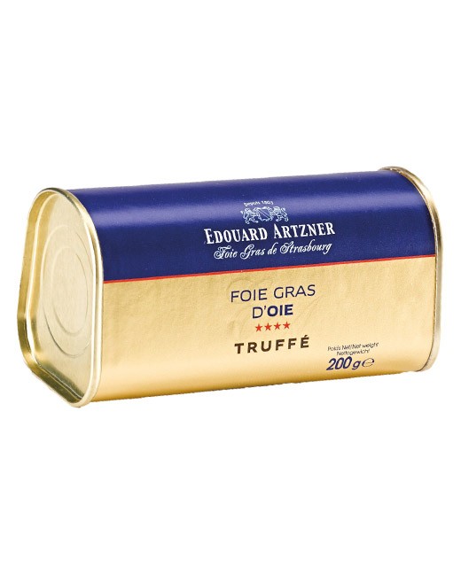 Foie gras de ganso trufado 200g - Edouard Artzner