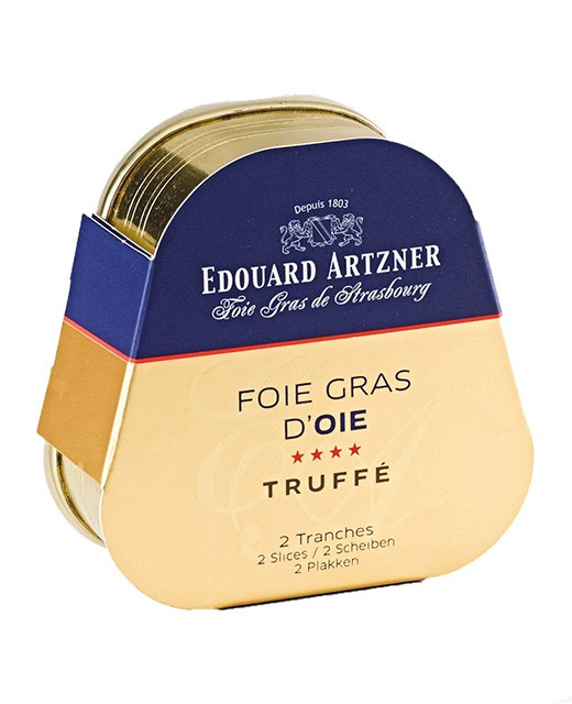 Foie gras de ganso trufado 75g - Edouard Artzner