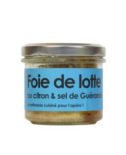 Hígado de lota con limón y sal de Guérande - L'Atelier du Cuisinier