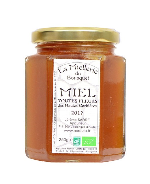 Miel de flores orgánica - Miellerie du Bousquet