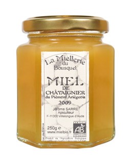 Miel de castaño orgánica - Miellerie du Bousquet