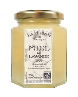 Miel de lavanda orgánica - Miellerie du Bousquet