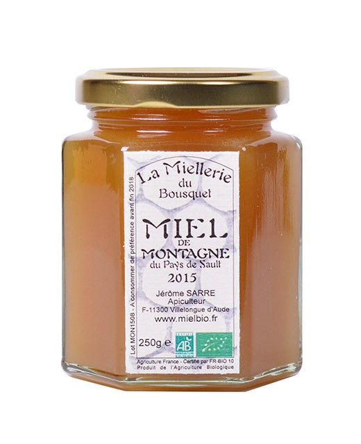 Miel de montaña orgánica - Miellerie du Bousquet
