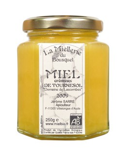 Miel de girasol orgánica - Miellerie du Bousquet