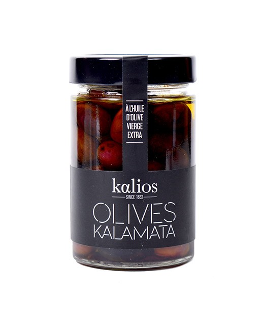 Aceitunas Kalamata en aceite de oliva virgen extra - Kalios