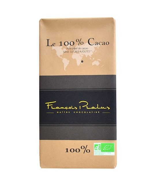Tableta chocolate negro 100% Madagascar orgánico - Pralus
