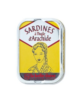 Sardinas en aceite de cacahuete - La Belle-Iloise