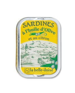 Sardinas en aceite de oliva con limón - La Belle-Iloise