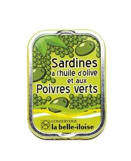 Sardinas en aceite de oliva con pimientos verdes - La Belle-Iloise