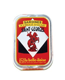 Sardinas en aceite de oliva virgen extra Saint Georges - La Belle-Iloise