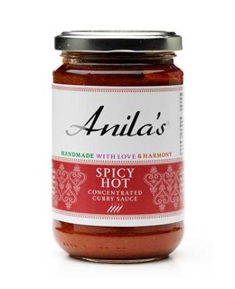 Salsa Curry muy picante - Anila's