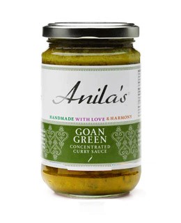 Salsa Curry Verde de Goa - Anila's