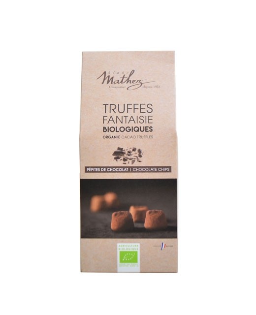 Trufas Fantasía con Granos de Cacao - Mathez