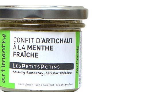 Confit de ajo confitado con menta fresca y pimienta - Les Petits Potins