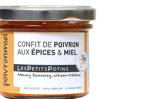 Confit de pimentón con especias y miel - Les Petits Potins