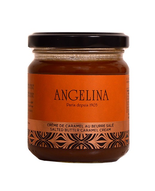 Crema de caramelo con mantequilla salada - Angelina