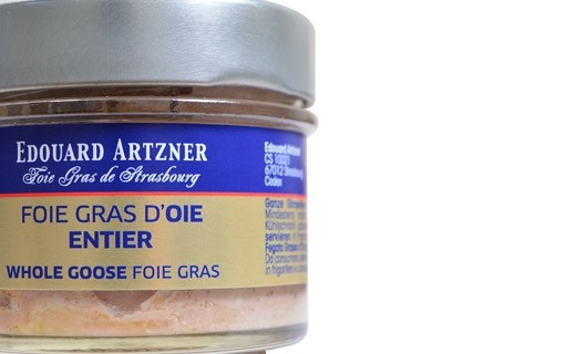 Foie gras de ganso entero en gelatina 100 g (conserva) - Edouard Artzner