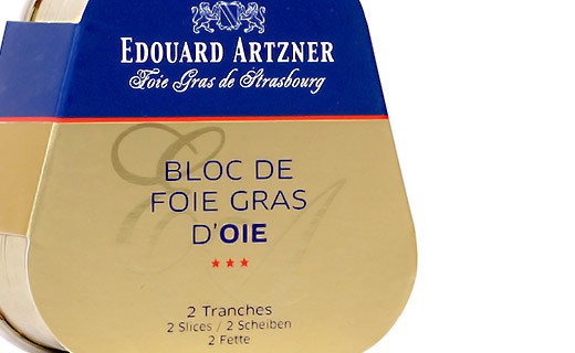 Bloque de foie gras de ganso 75g - Edouard Artzner