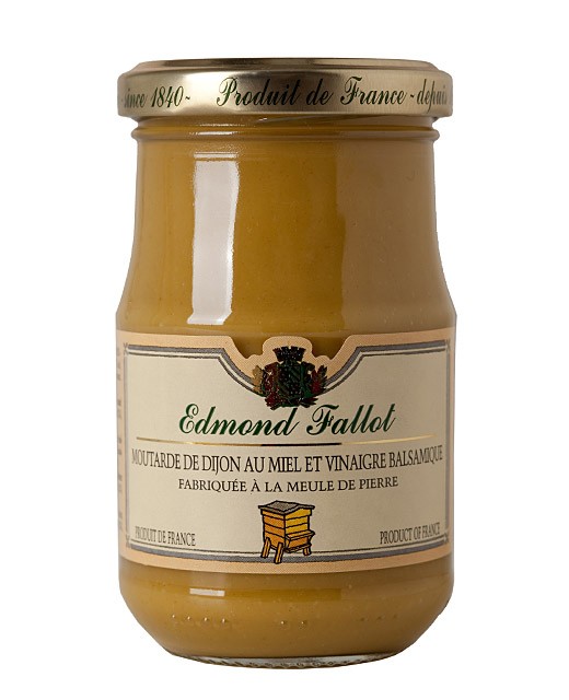 Mostaza de Dijon con miel y vinagre balsámico - Fallot