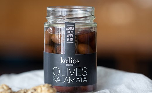 Aceitunas Kalamata en aceite de oliva virgen extra - Kalios