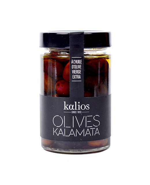 Aceitunas Kalamata en aceite de oliva virgen extra