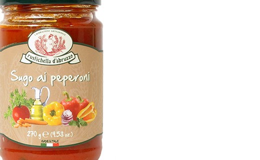 Salsa de tomate con pimientos - Rustichella d'Abruzzo