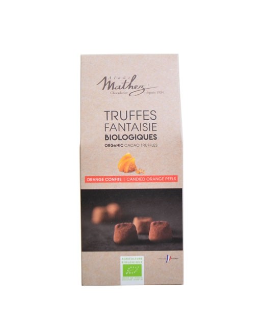 Trufas Fantasía con Naranja confitada