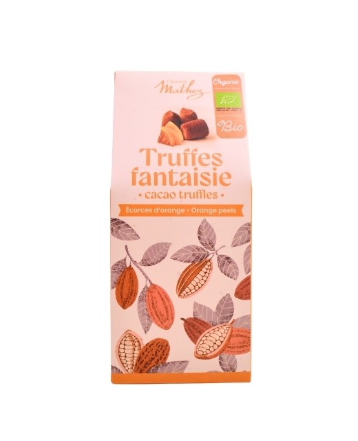 Trufas Fantasía con Naranja confitada - Mathez